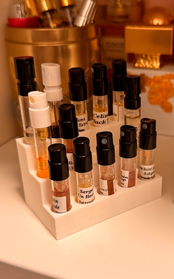 Perfume vial stand (parametric)