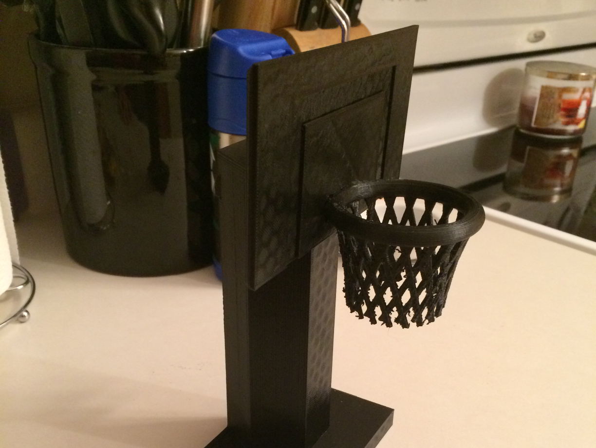 Ping Pong Basketball Hoop
