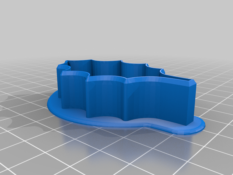 Holly cookie cutter