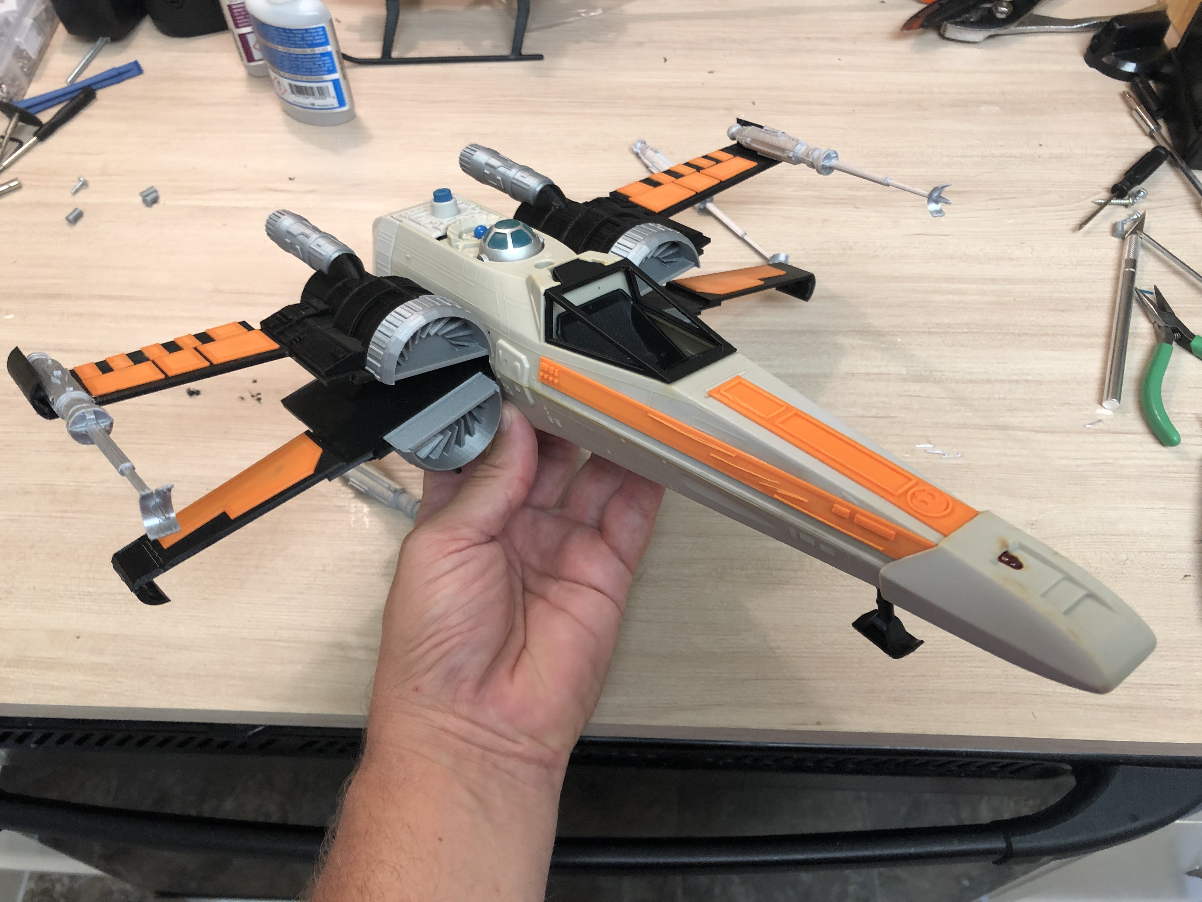 Kenner Xwing Poe Dameron Xwing Conversion