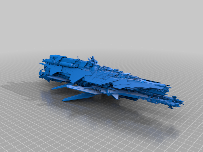 Kitbash - Asimov Class Cruiser