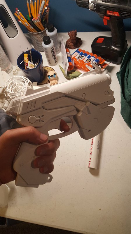 DVA gun split for printing
