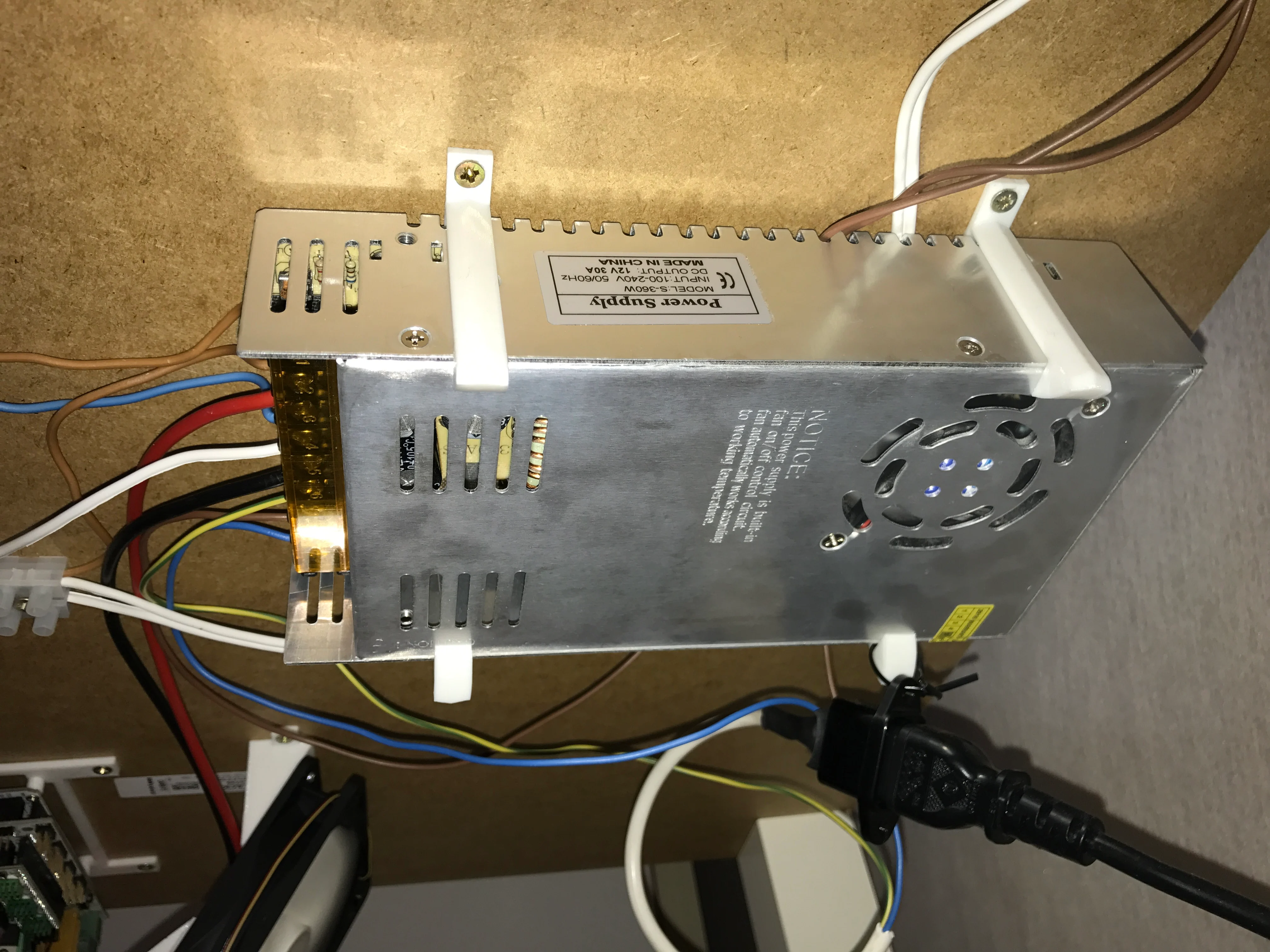 IKEA Lack Power Supply Mount
