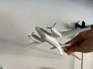 Navy King Air C90 / T-44c Briefing stick model
