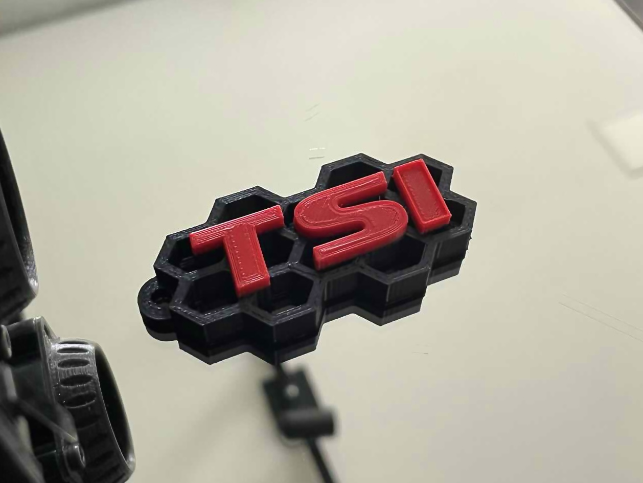 VW TSI Keychain