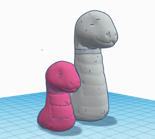 Snake Sylvanian Family - Baby Prototype