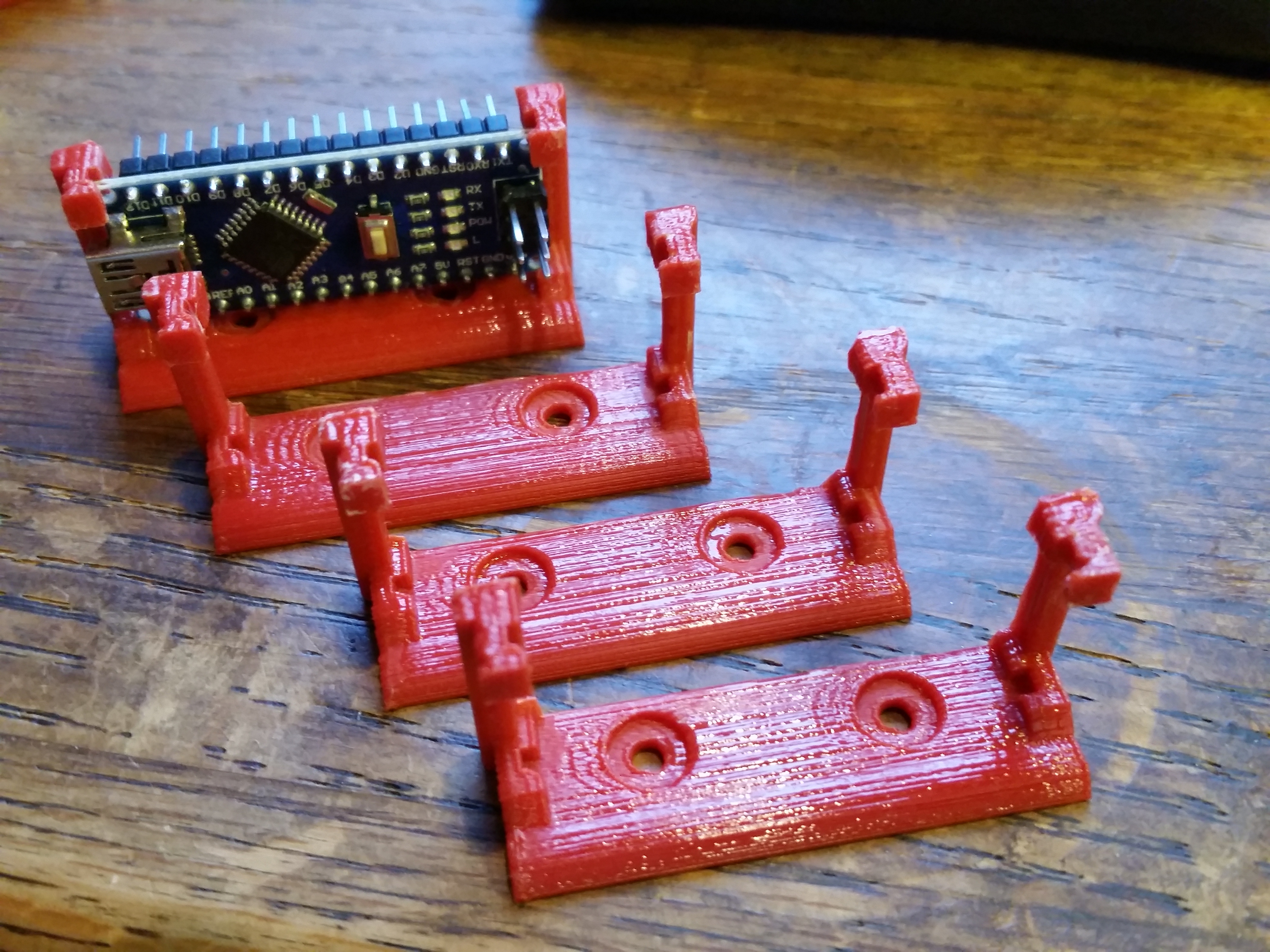 Vertical Arduino Nano holder