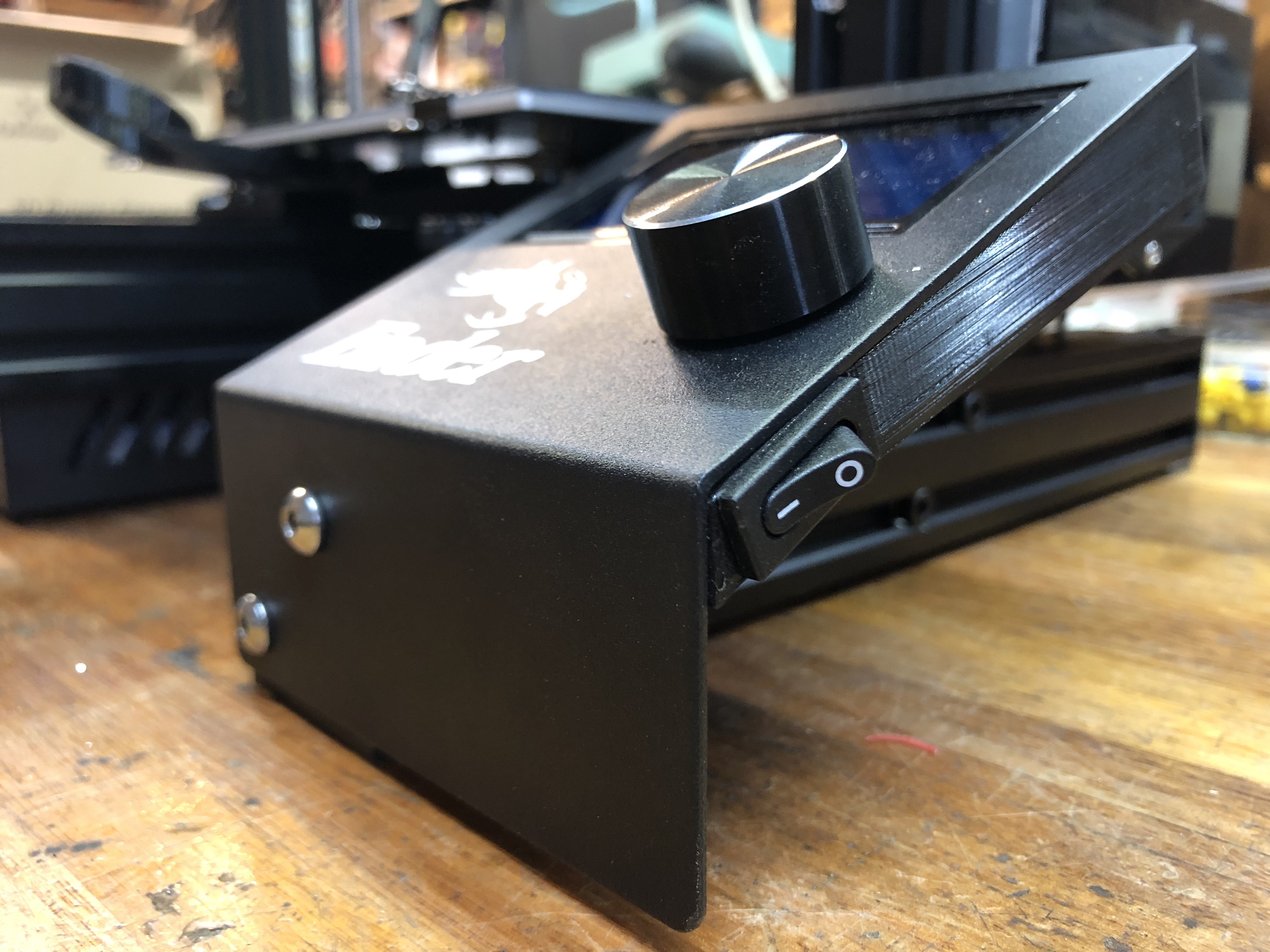 Ender 3 light switch mount