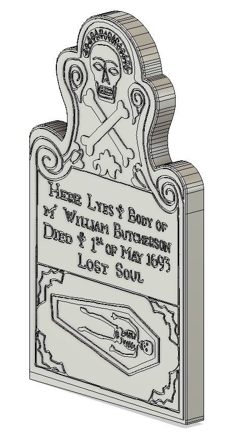 Billy Butcherson Tombstone (Hocus Pocus)