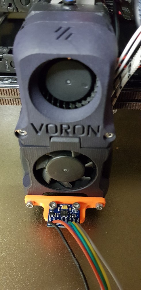 ADXL345 Mount Voron Afterburner