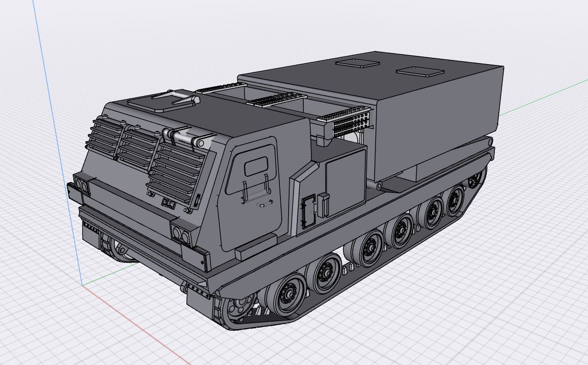 MLRS Multiple Rocket Launcher