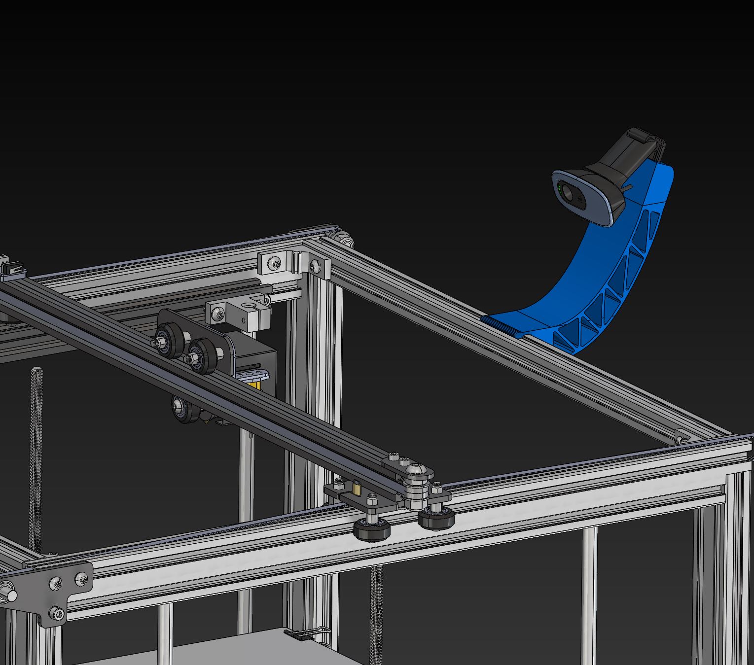 2020 Extrusion Webcam Mount [No Hardware] Logitech C270