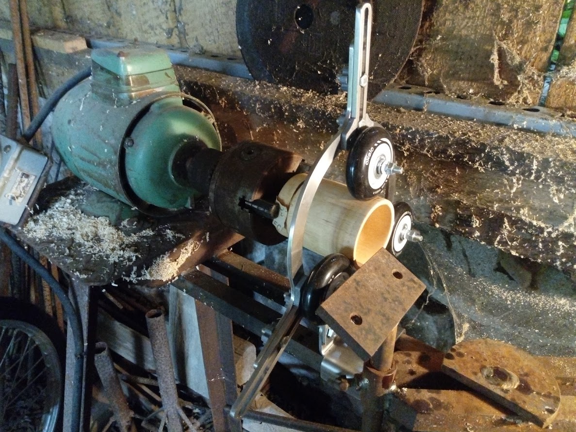 Wood Lathe Steady Rest Lunette Trembleur