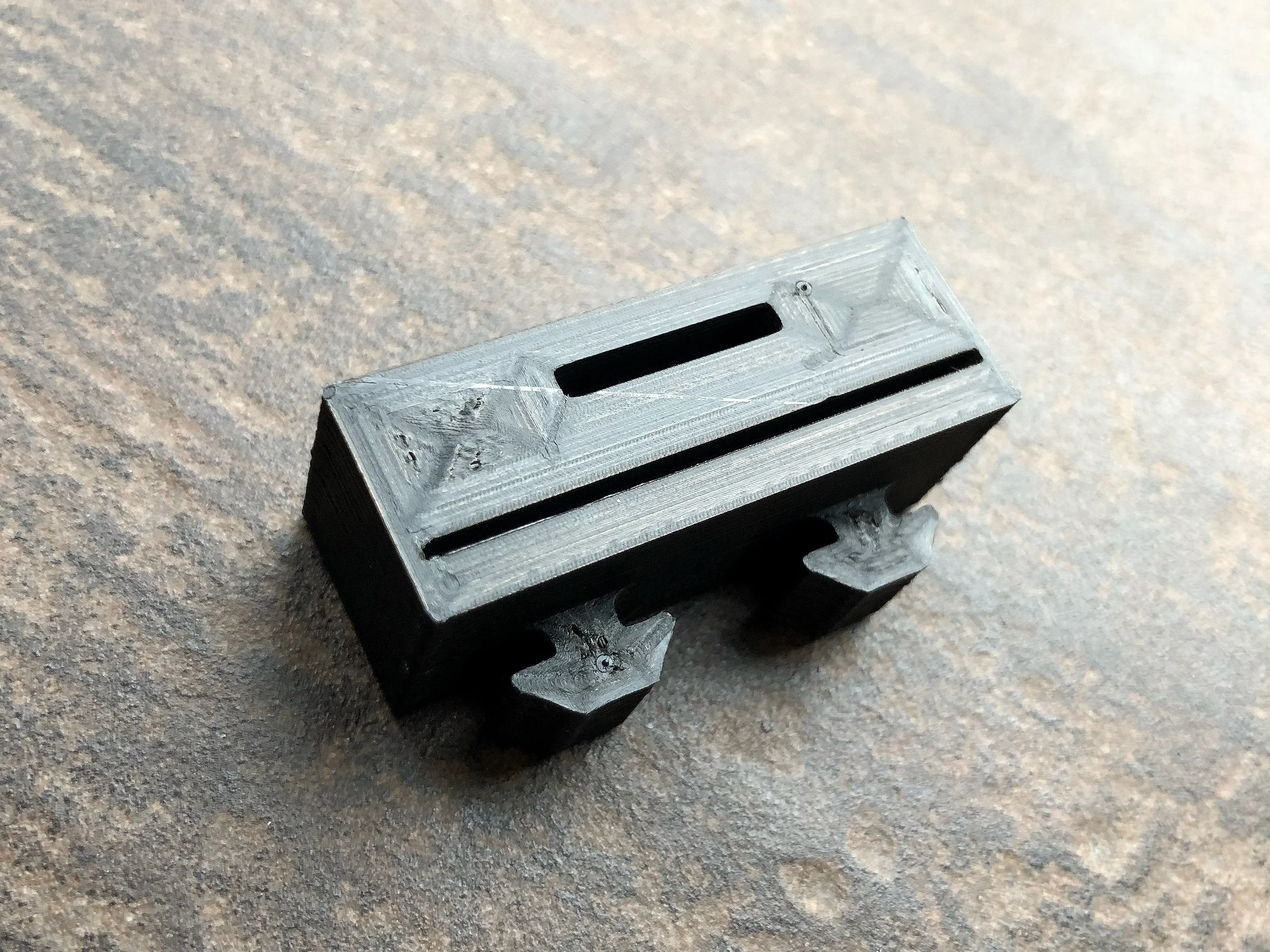 Ender 3 Pro - Another Tool Holder (slide fit, no screws needed)