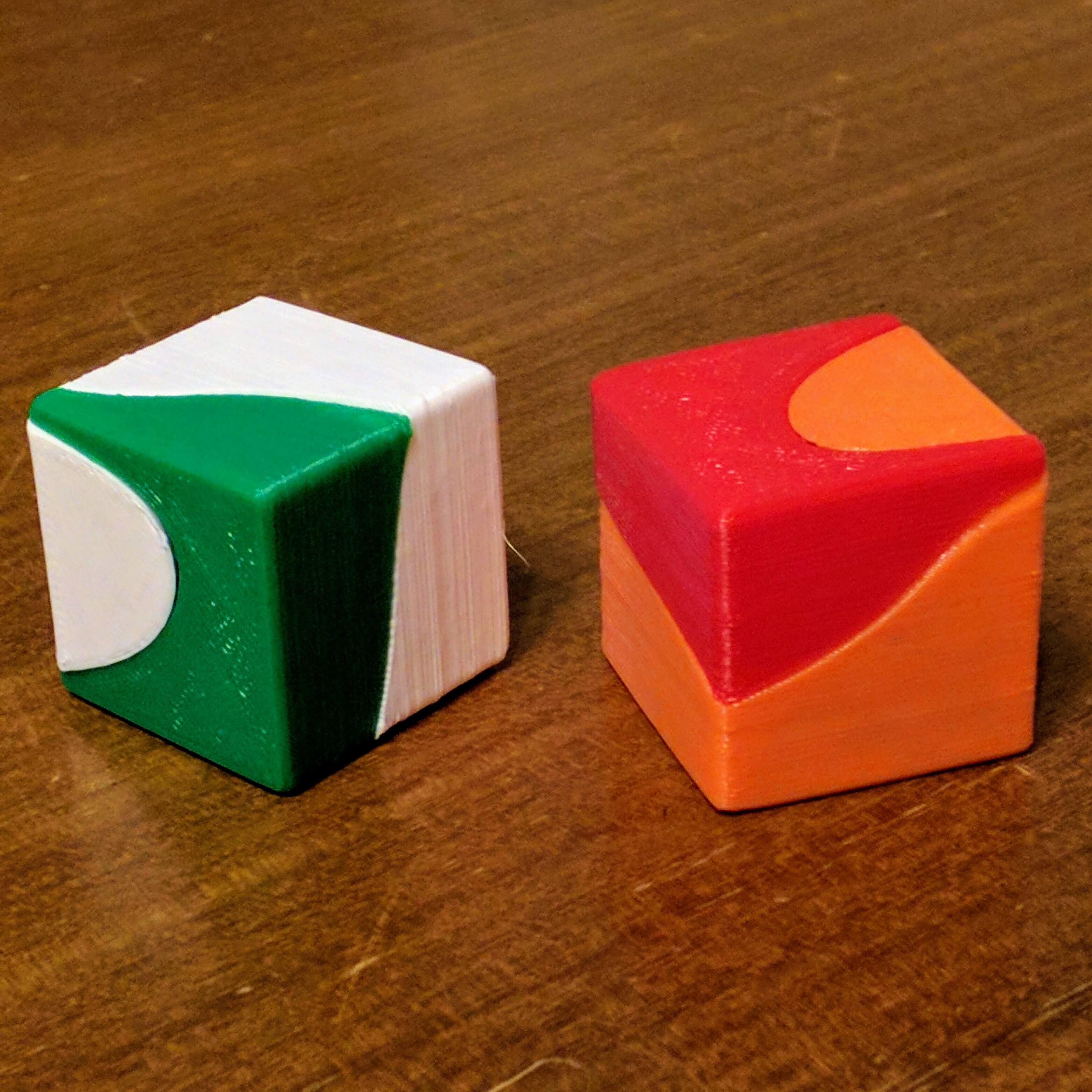 Asymmetrical Cube Puzzle