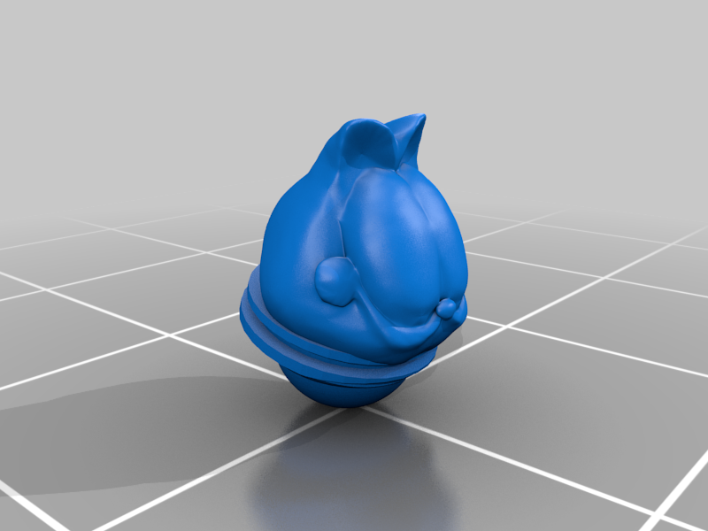 Garfield Space Marine Head 1.0