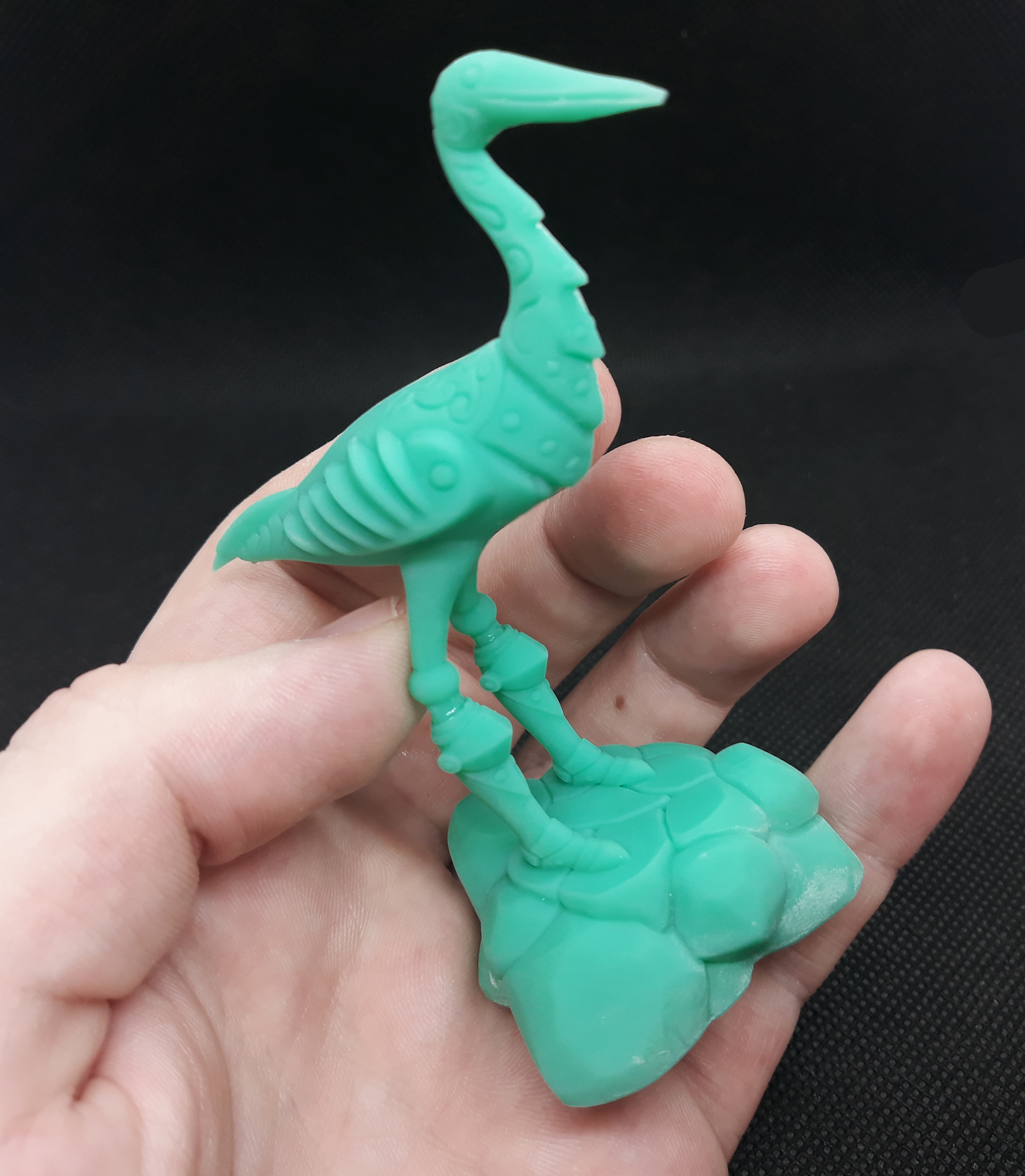 Heron knight fugure