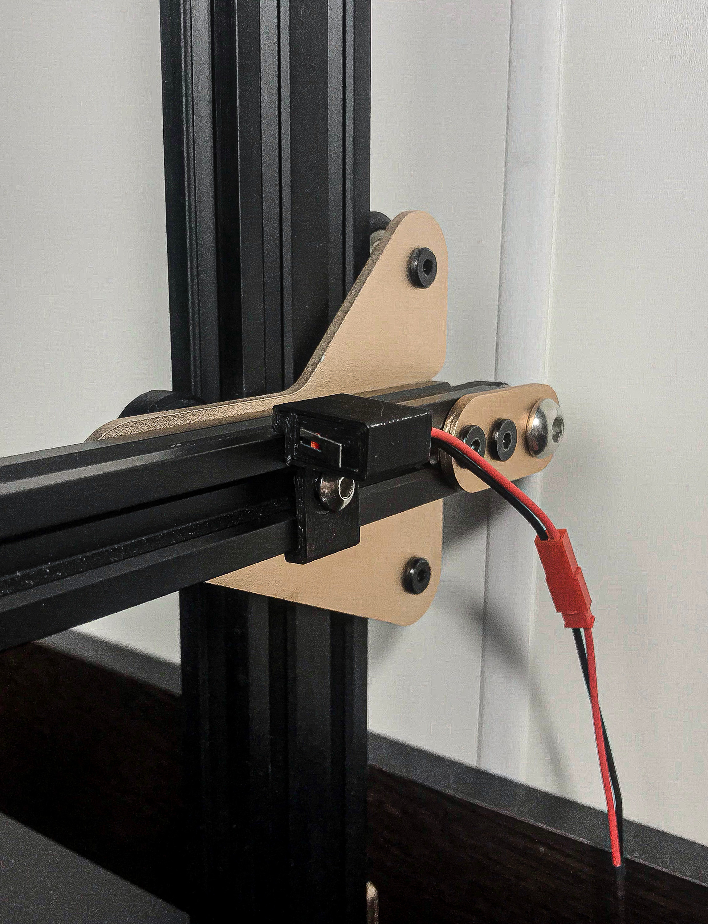Microswitch mount for time-lapse photography
