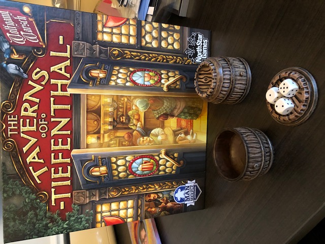 The Taverns of Tiefenthal Keg Dice holder and lid