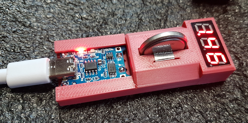 TP4056 Button Cell Charger Module