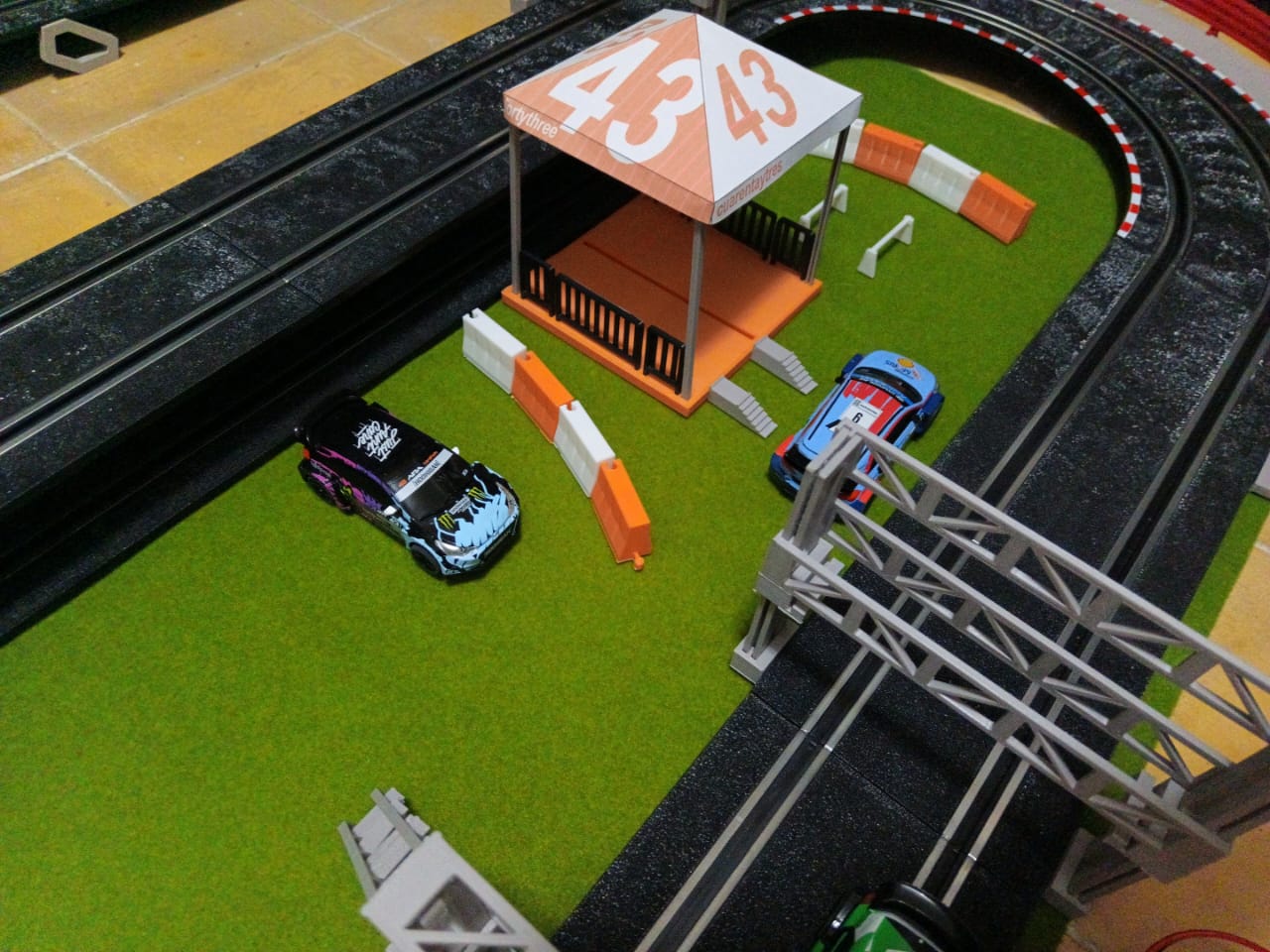 Rally Box for scx compact & carrera go 1/43