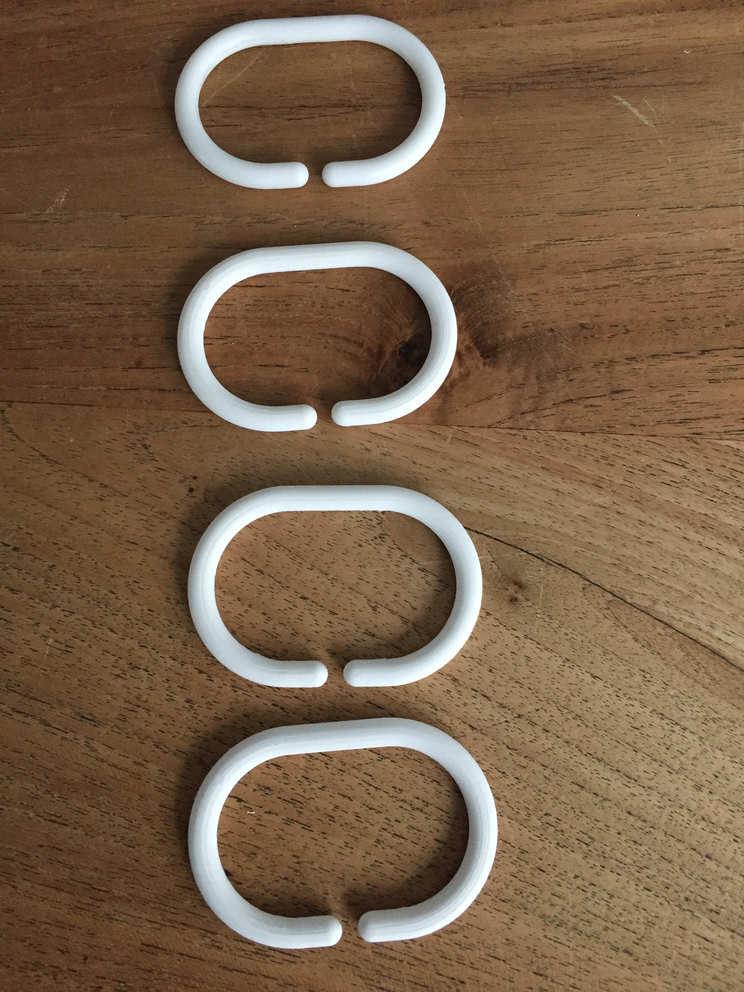 Duschvorhang-Ring - Shower Curtain Ring in OpenSCAD