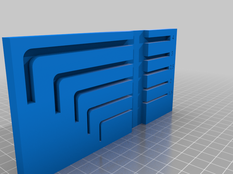 Imbus Halterung/Allen Hex key holder