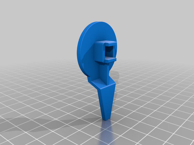 Triangle storage closing clip (VW Touran 1T1 1T2)