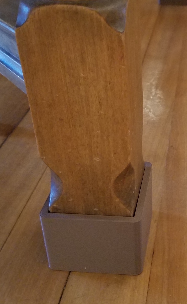 Table leg lifters (58mmx58mm)