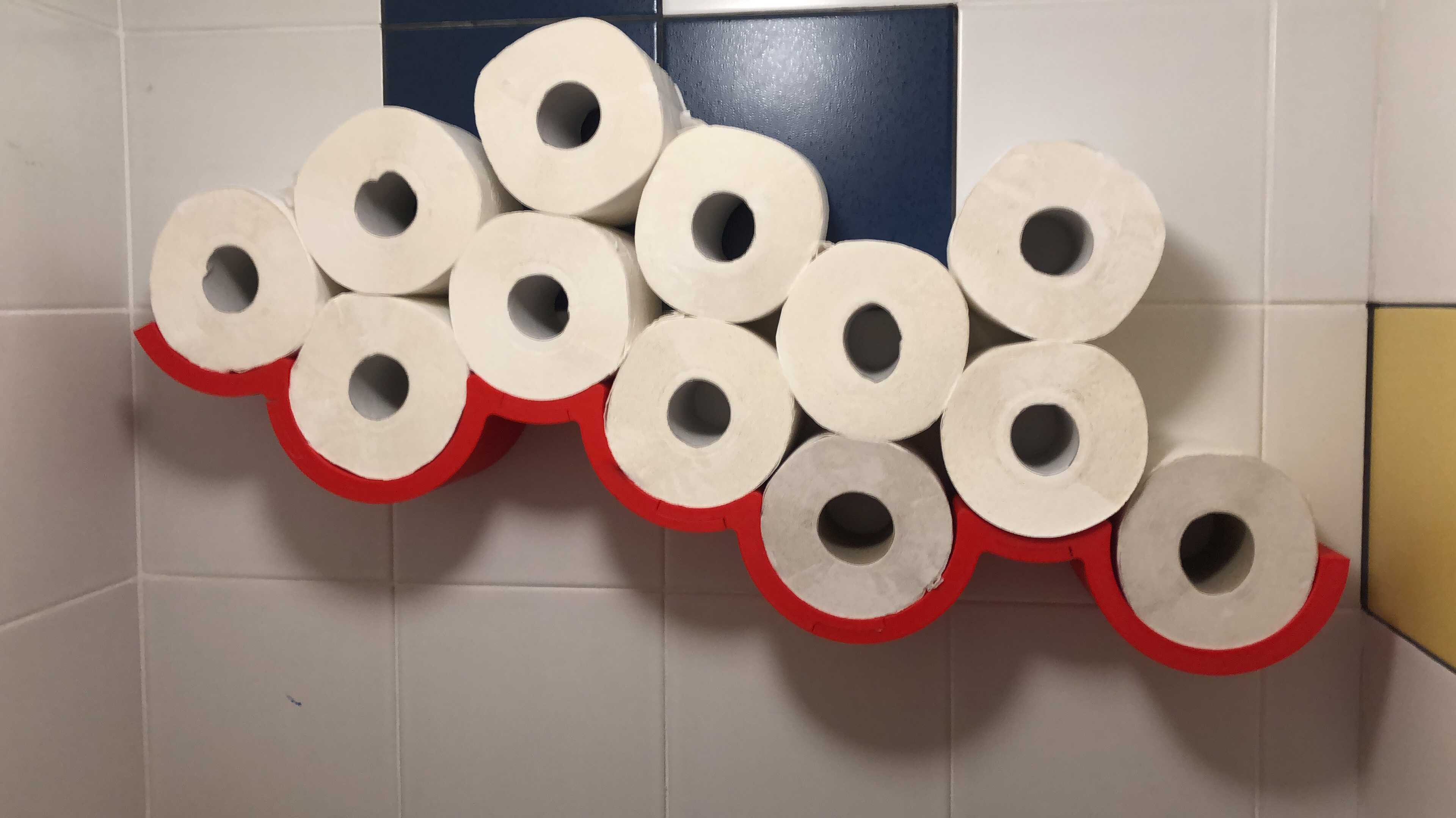Toiletpaper cloud shelf