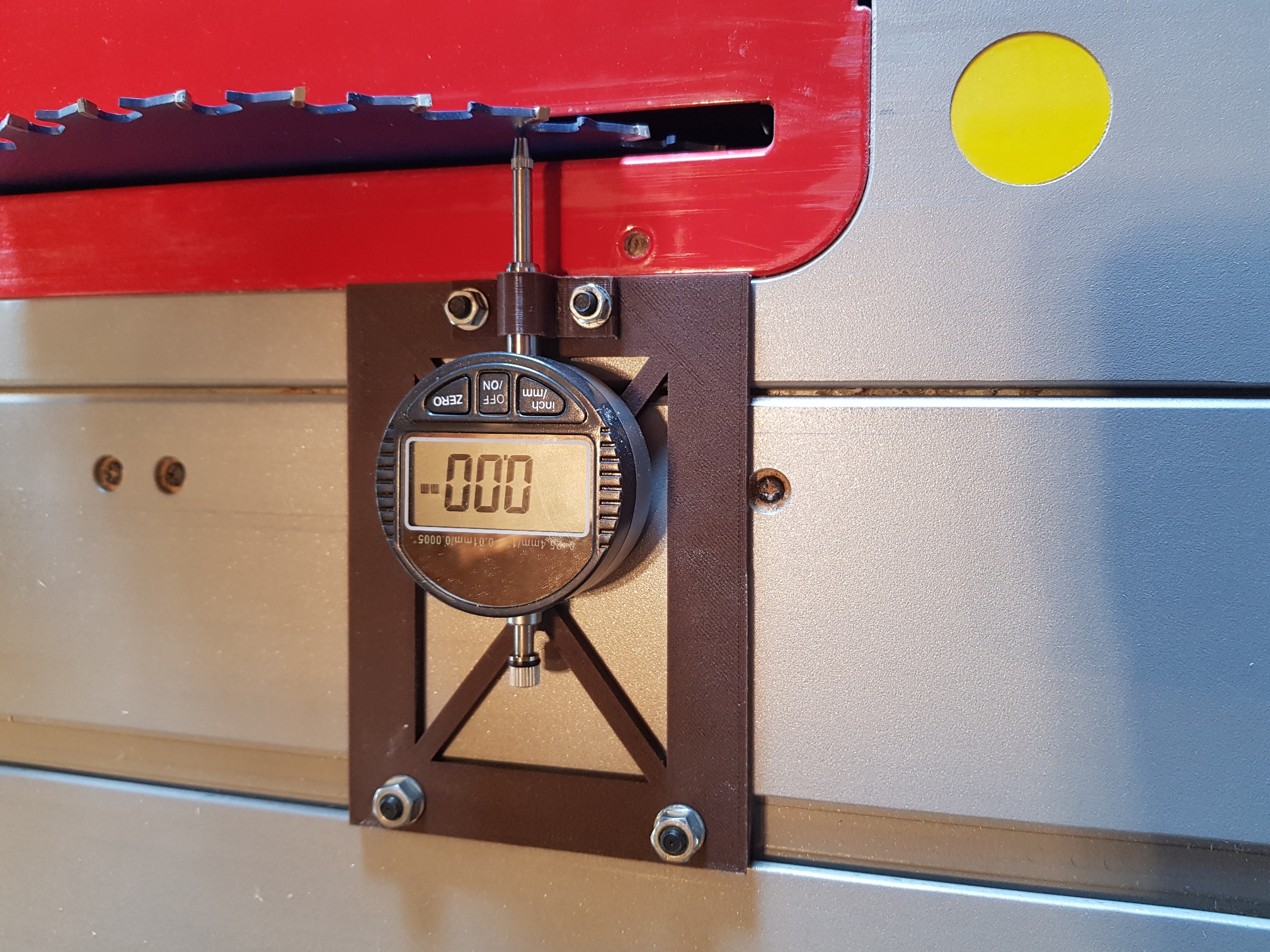 Bosch GTS 10 XC Einstellhilfe & Messadapter / Setting aid & measuring adapter
