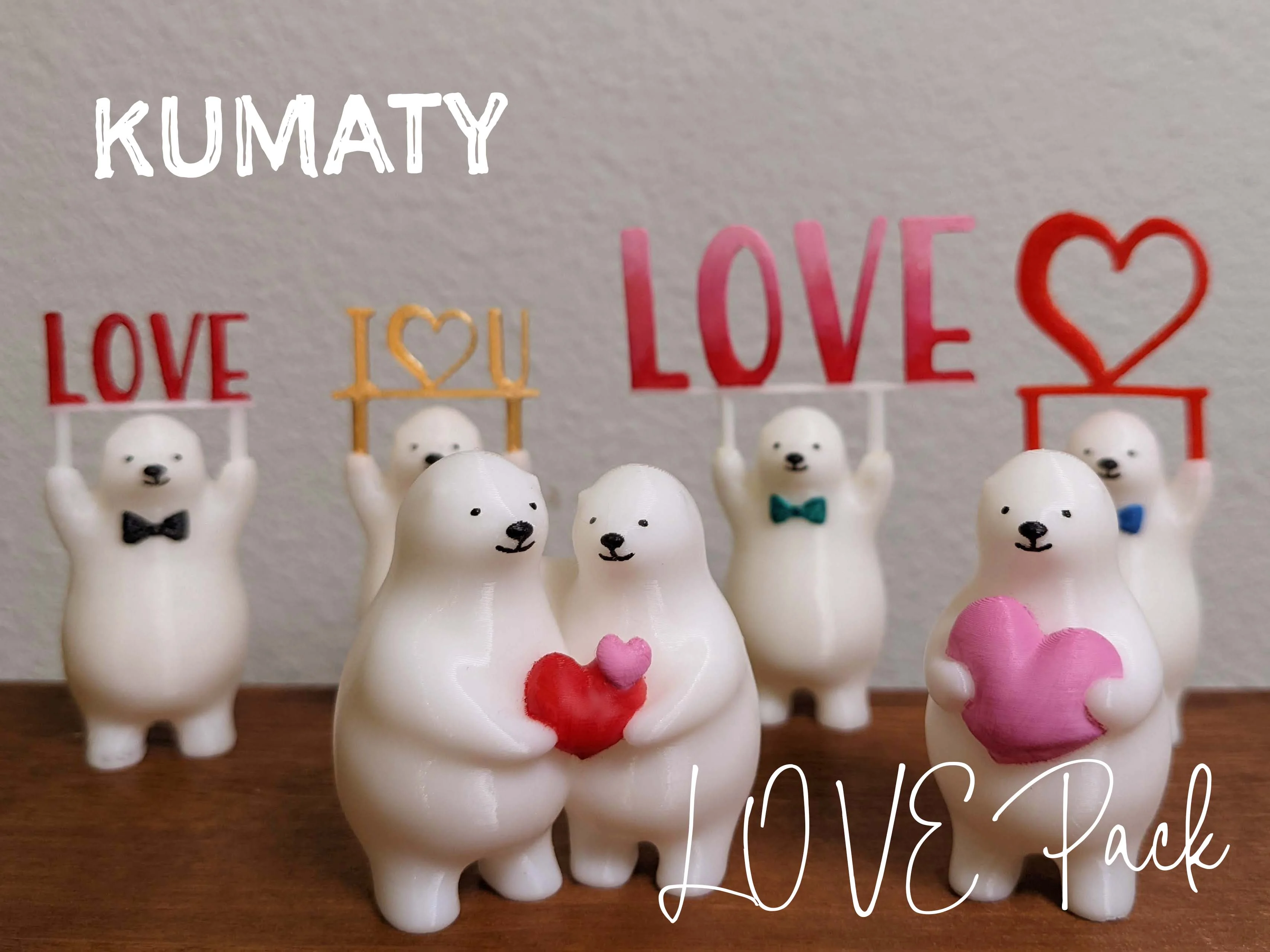 KUMATY : Polar Bear "Love" Pack