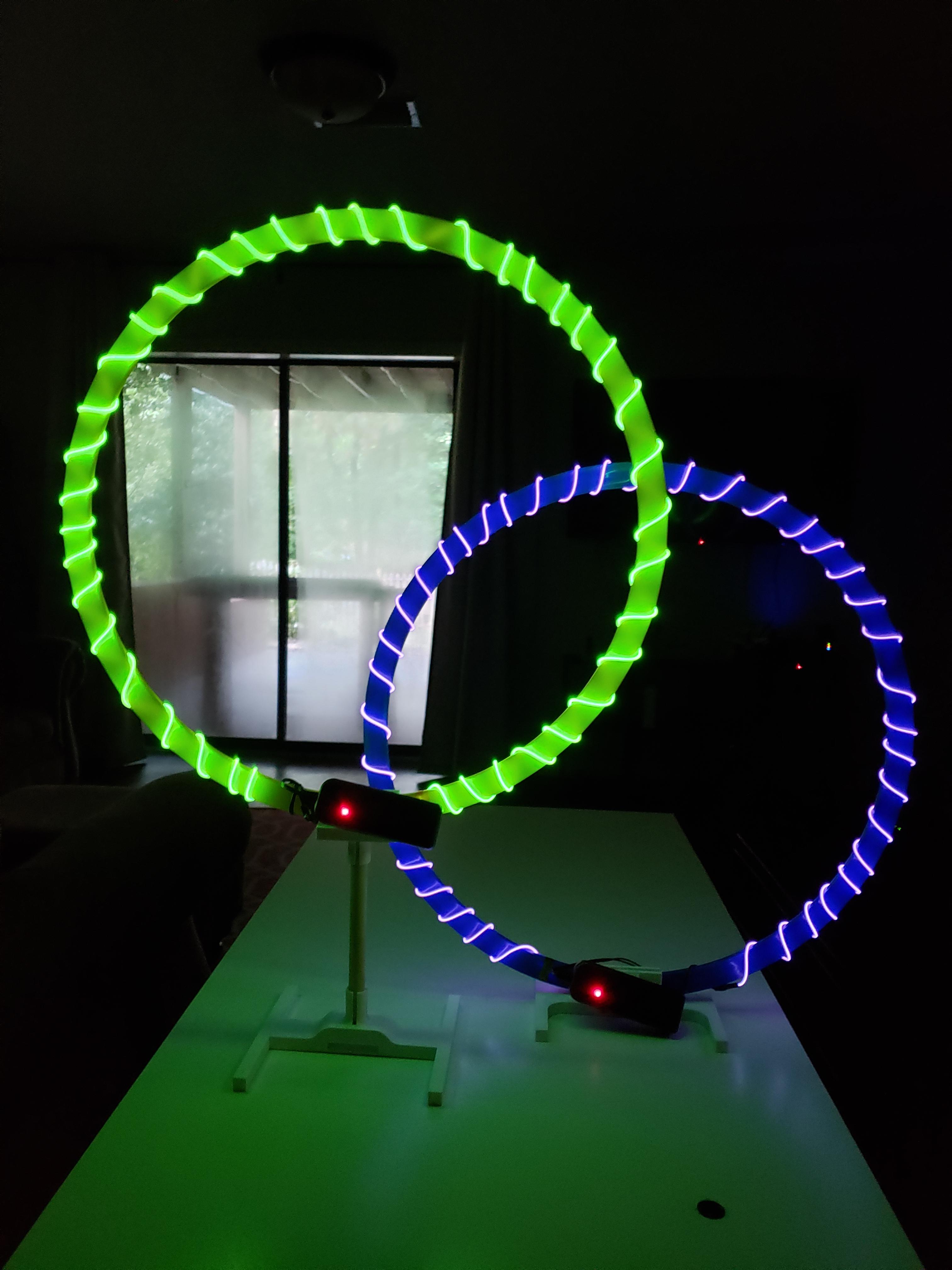 Inexpensive Tiny Whoop Gate Base (Adjustable Height, Lighted and Non)