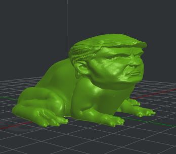 Trump Bull Frog