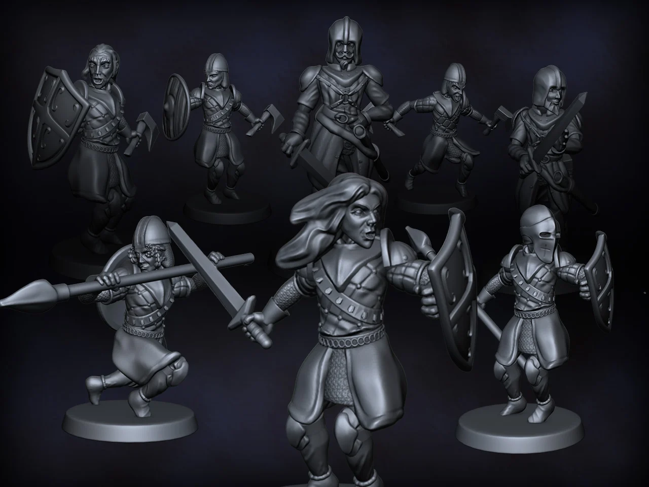 Fighters and Guards 28mm