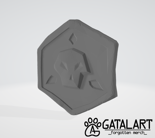 Ancient coin - Sea of Thieves Inspired