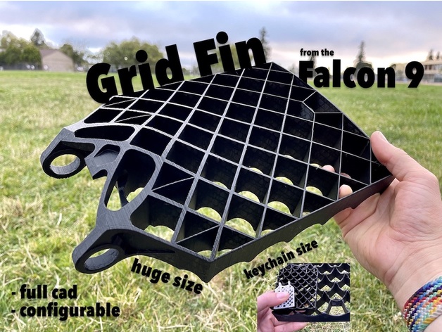 Grid Fin - SpaceX Falcon 9