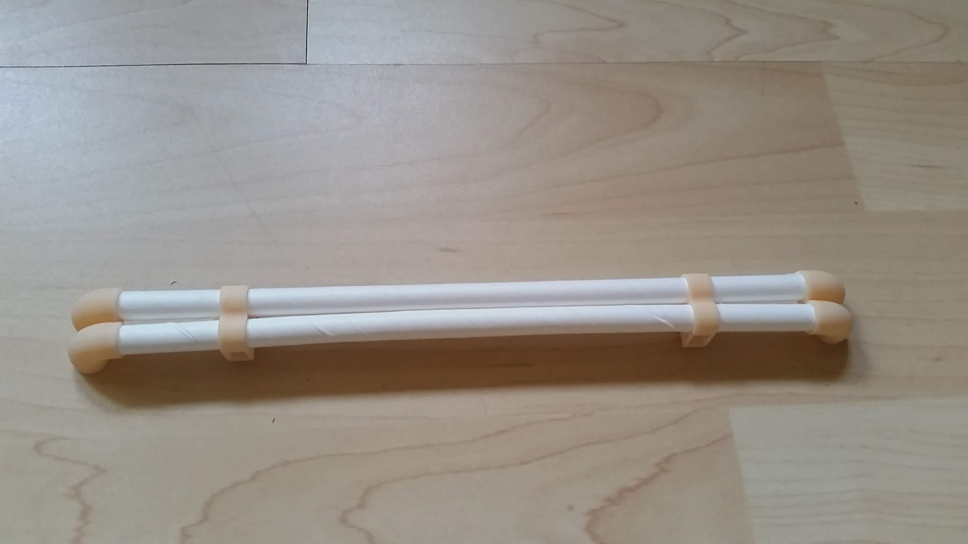 Straw Pipe Connectors for Industrial Terrain