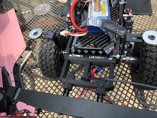 SCX10 Chassis Extension Flat