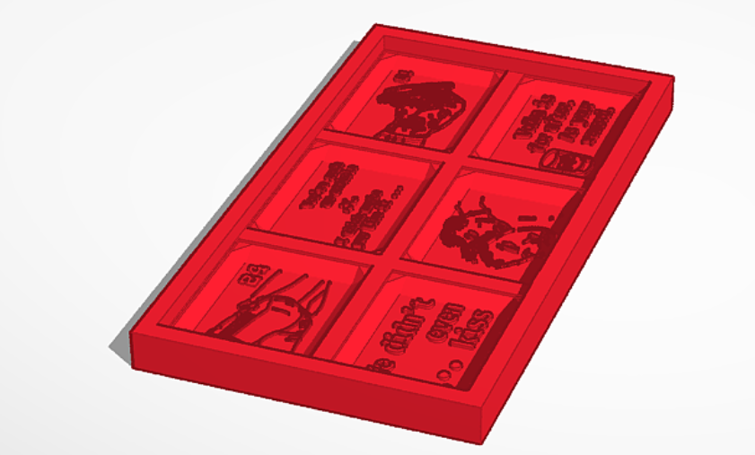 Heated Rivalry custom chocolate mold