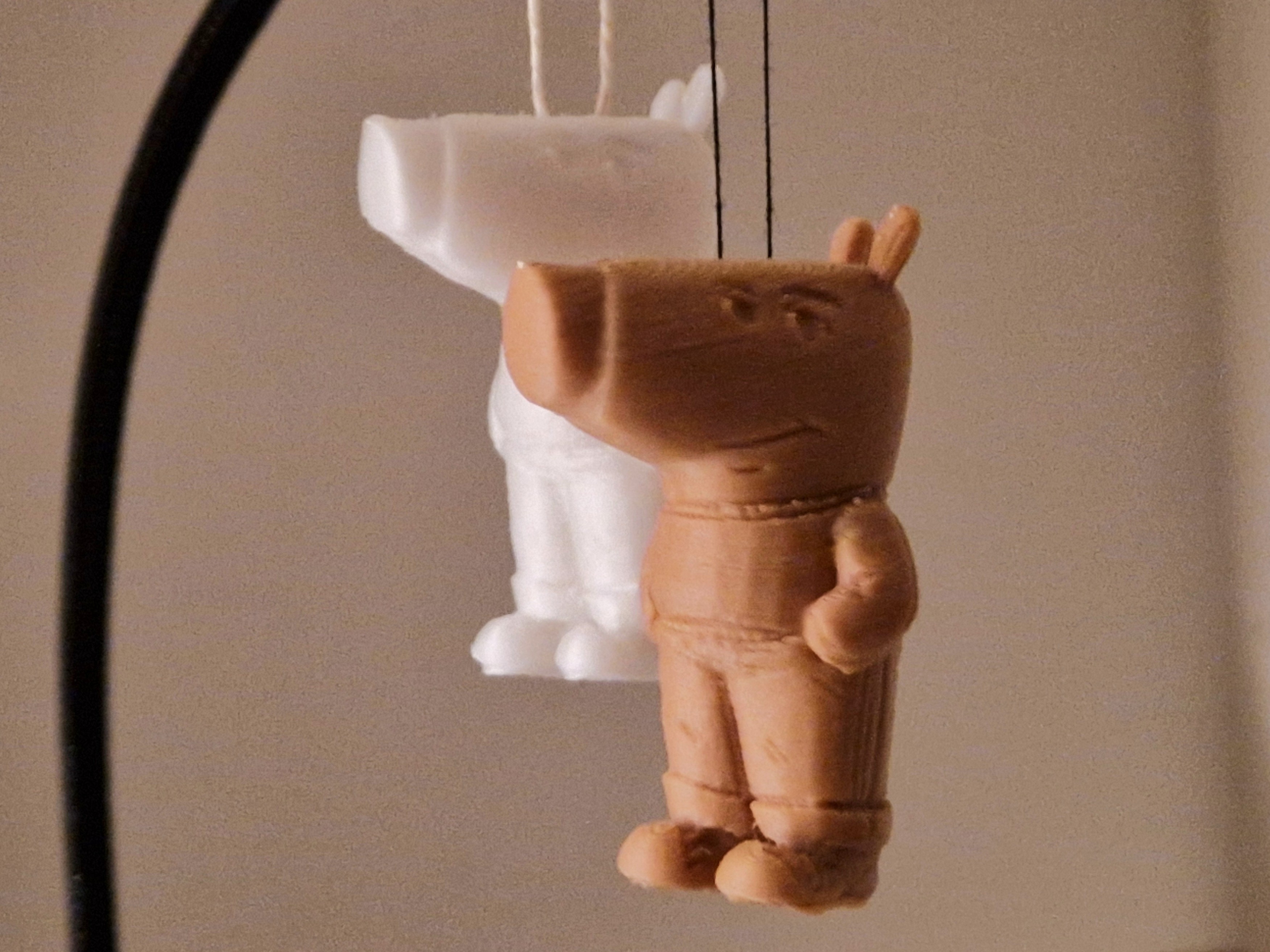 Chill Guy Christmas Tree Ornament (Remix)