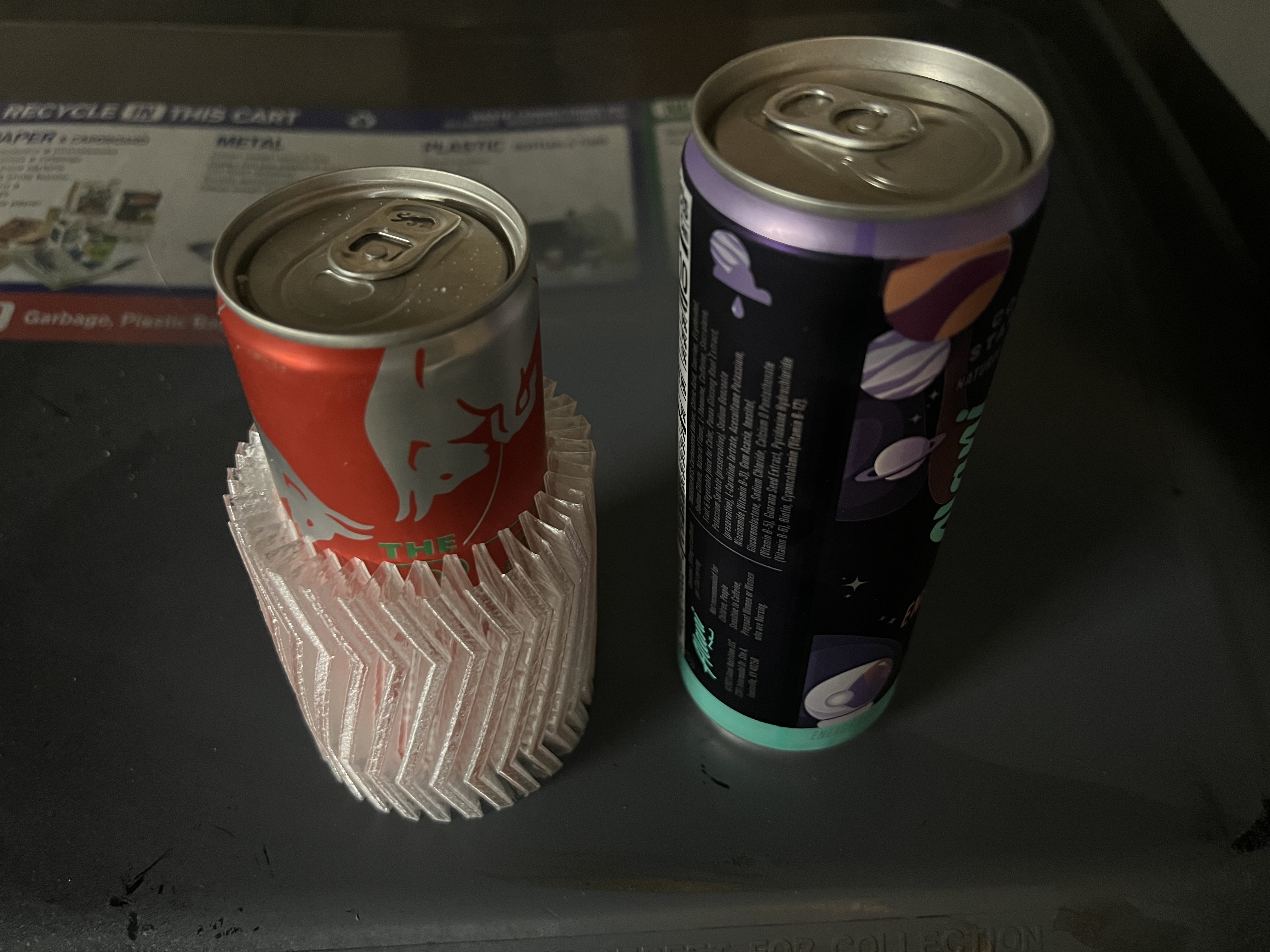 stretchy expanding slim can adapter