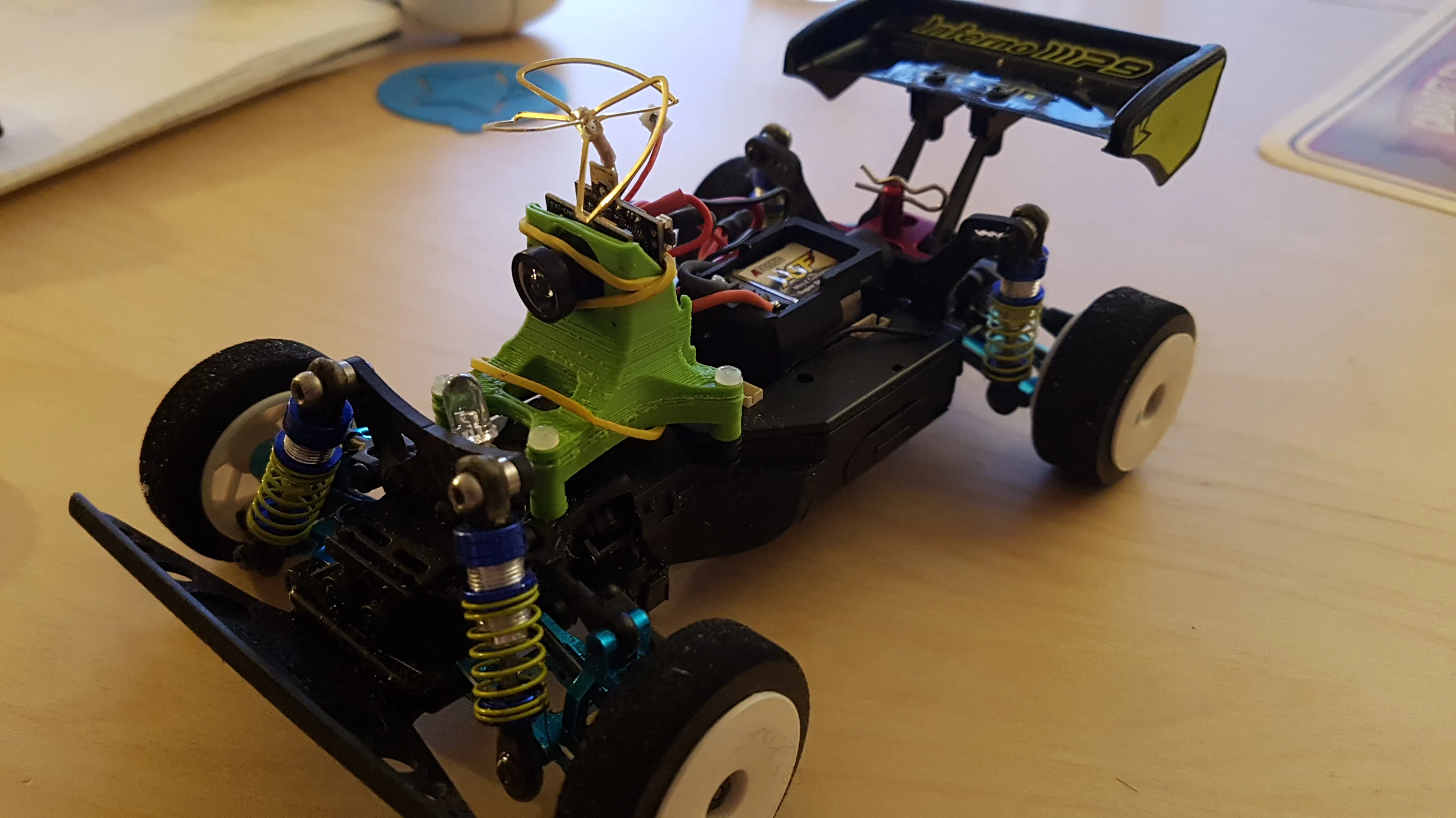 MiniZ Buggy - AIO Camera mount for FPV driving