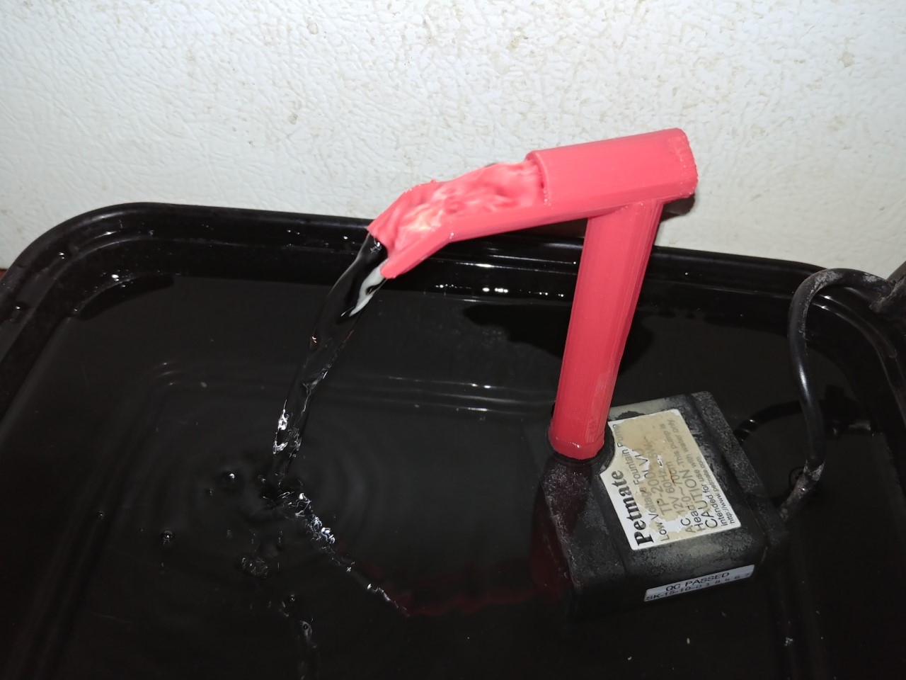 open spout version of Petmate water pipe
