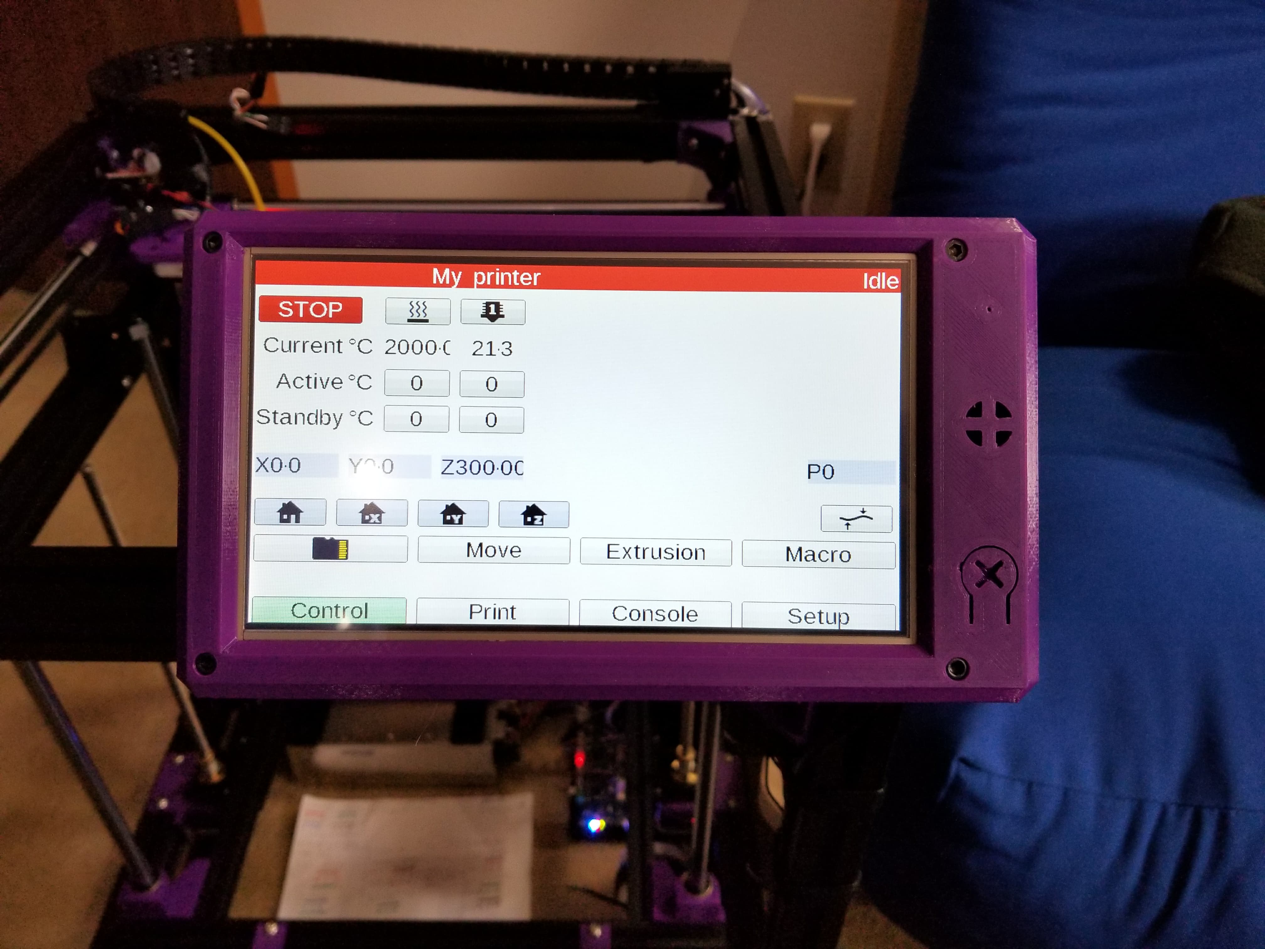 PanelDue 7i & 5i Cases with flexible mounts