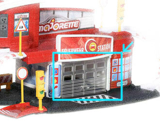 Majorette Fire Station Replacement Garage Door