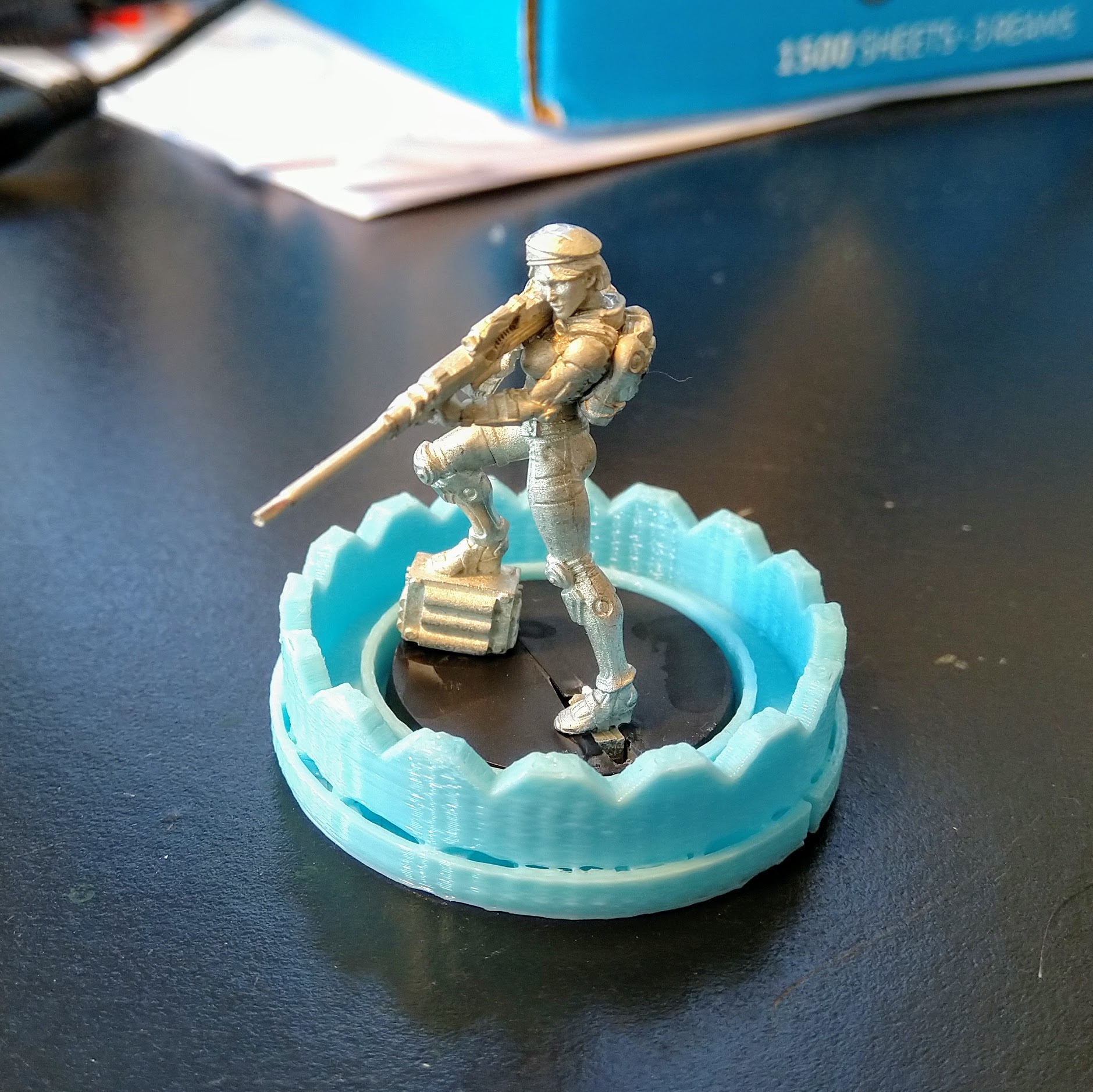 Foxhole Markers for Infinity Miniatures