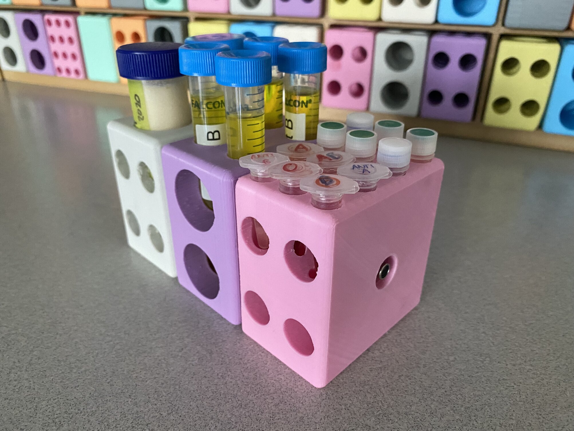 Interchangeable Test Tube Rack
