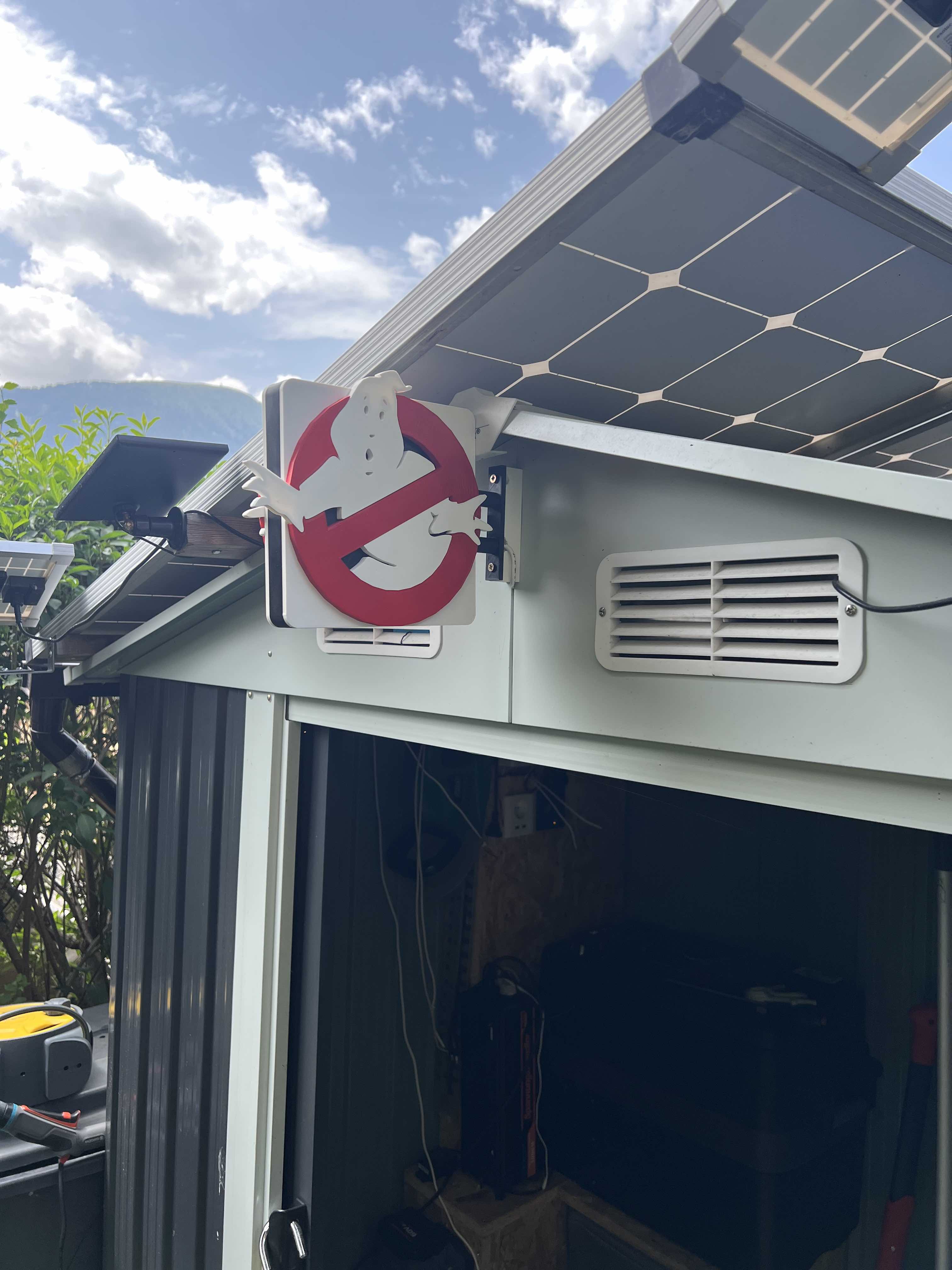Ghostbusters Logo LED Schild