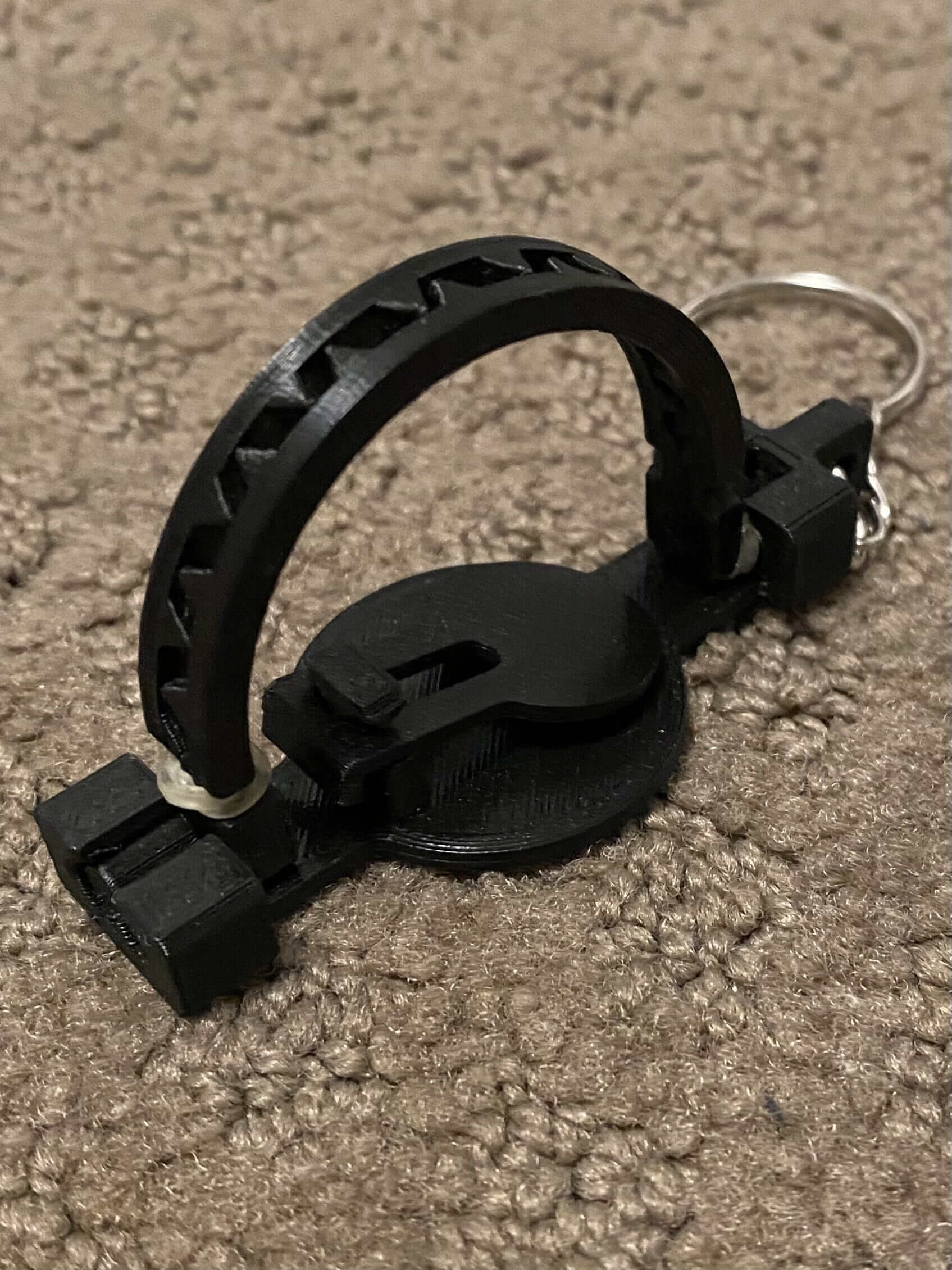 Mini bear trap keychain remix
